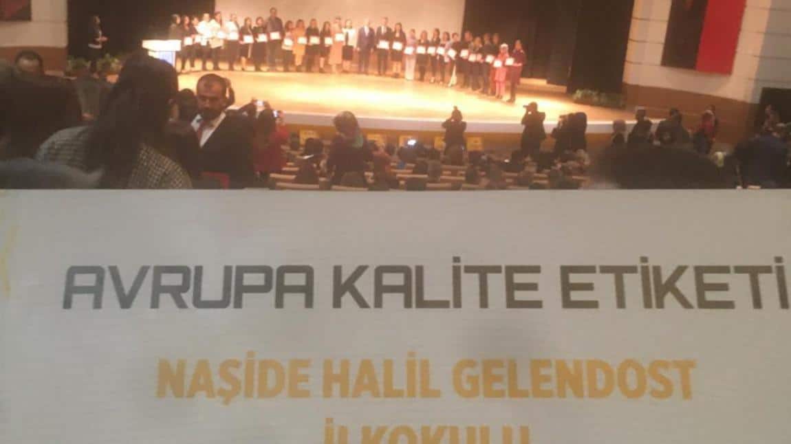 OKULUMUZ e Twinning PROJELERİNDE 4 PROJE İLE AVRUPA KALİTE ETİKETİ TÖRENİNDE ÖDÜL ALMIŞTIR